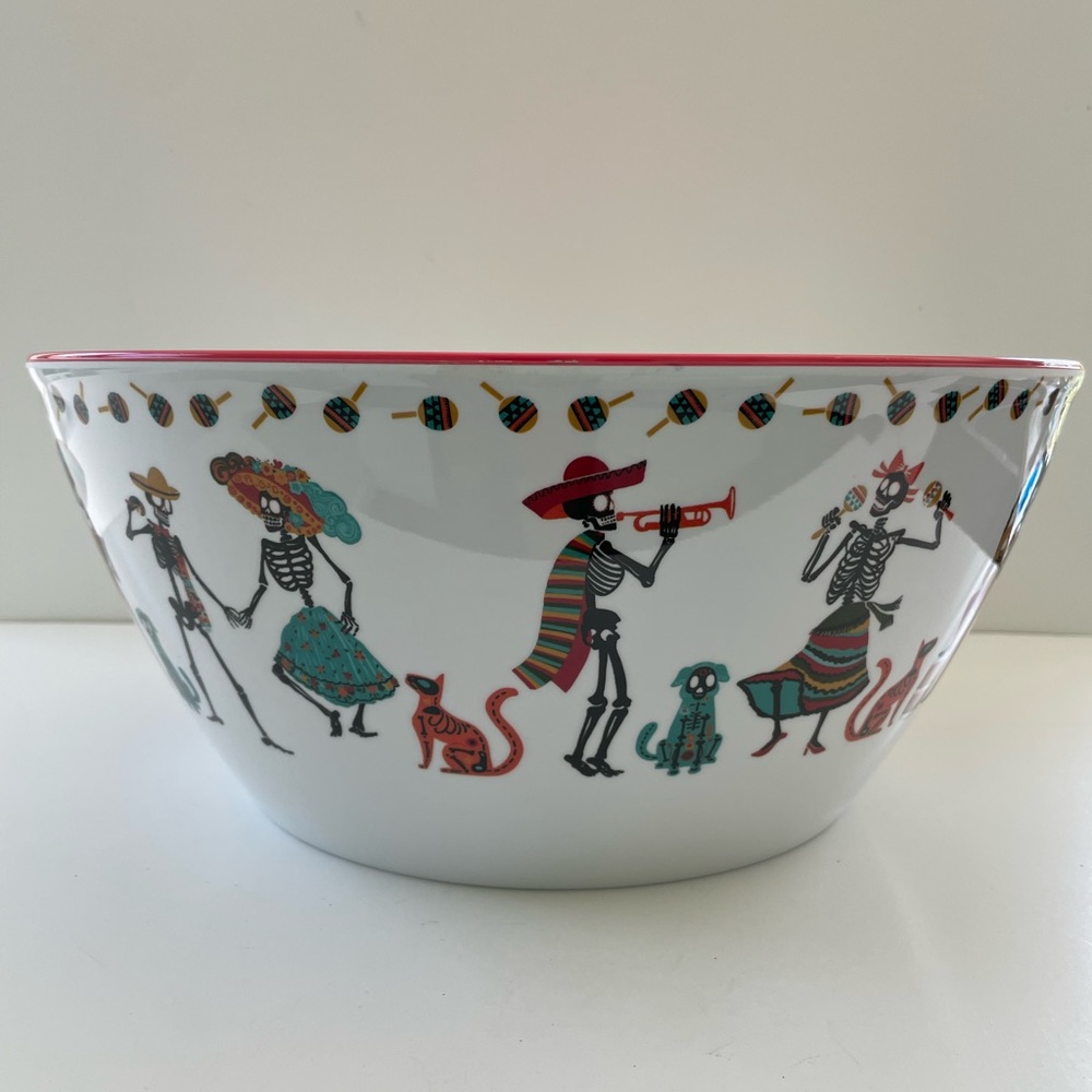 Large Day of the Dead Bowl